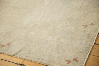 5x9.5 Vintage Distressed Oushak Carpet