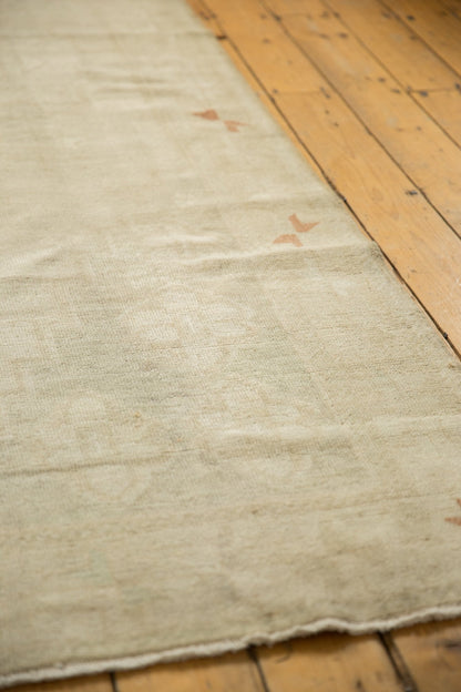 5x9.5 Vintage Distressed Oushak Carpet