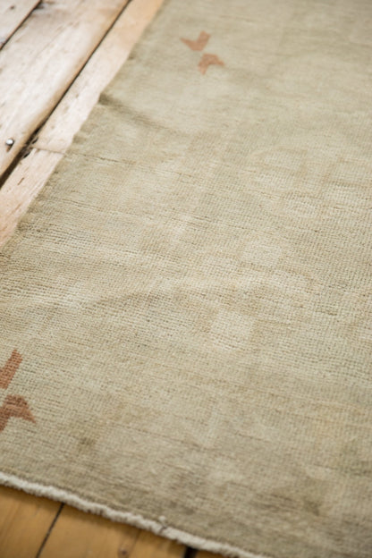 5x9.5 Vintage Distressed Oushak Carpet