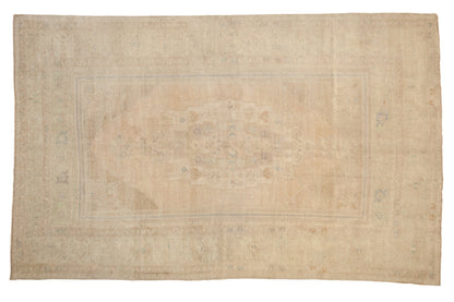 6x10 Vintage Distressed Oushak Carpet