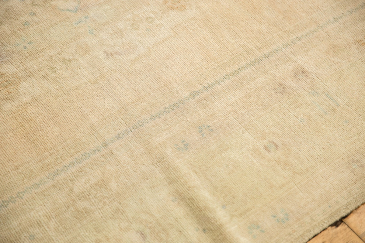 6x10 Vintage Distressed Oushak Carpet