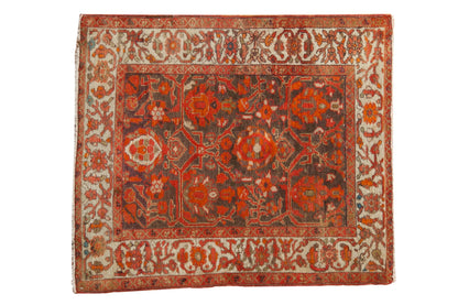 2.5x3 Antique Fragment Malayer Square Rug