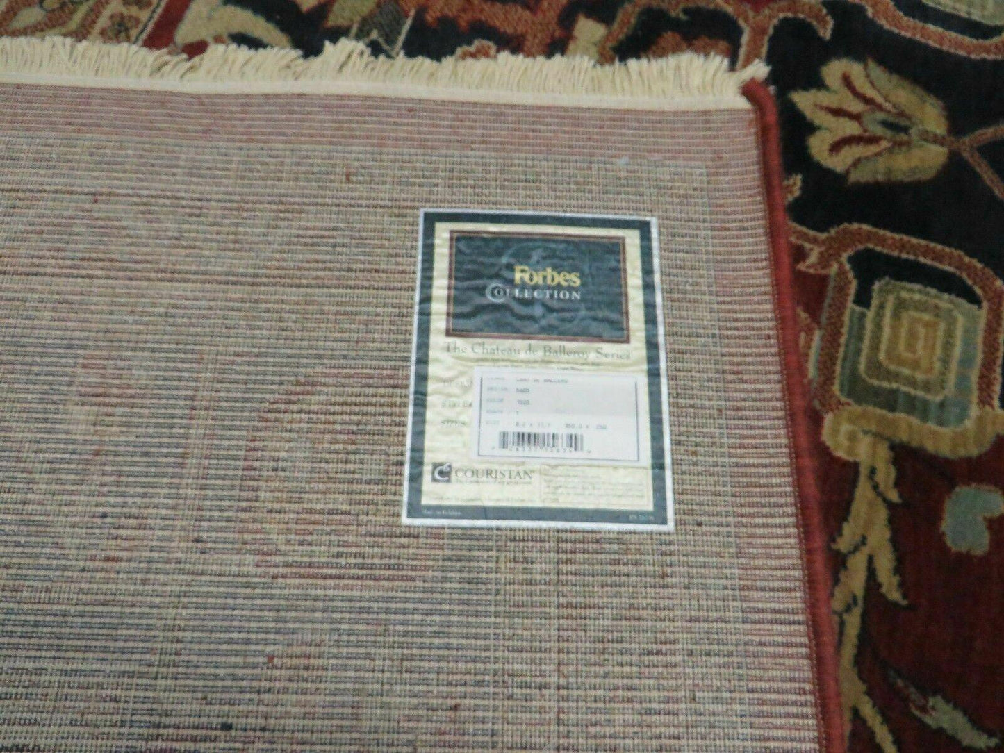 8' x 11' 7" Vintage Power Loomed Couristan European Wool Rug Belgium Forbes Nice