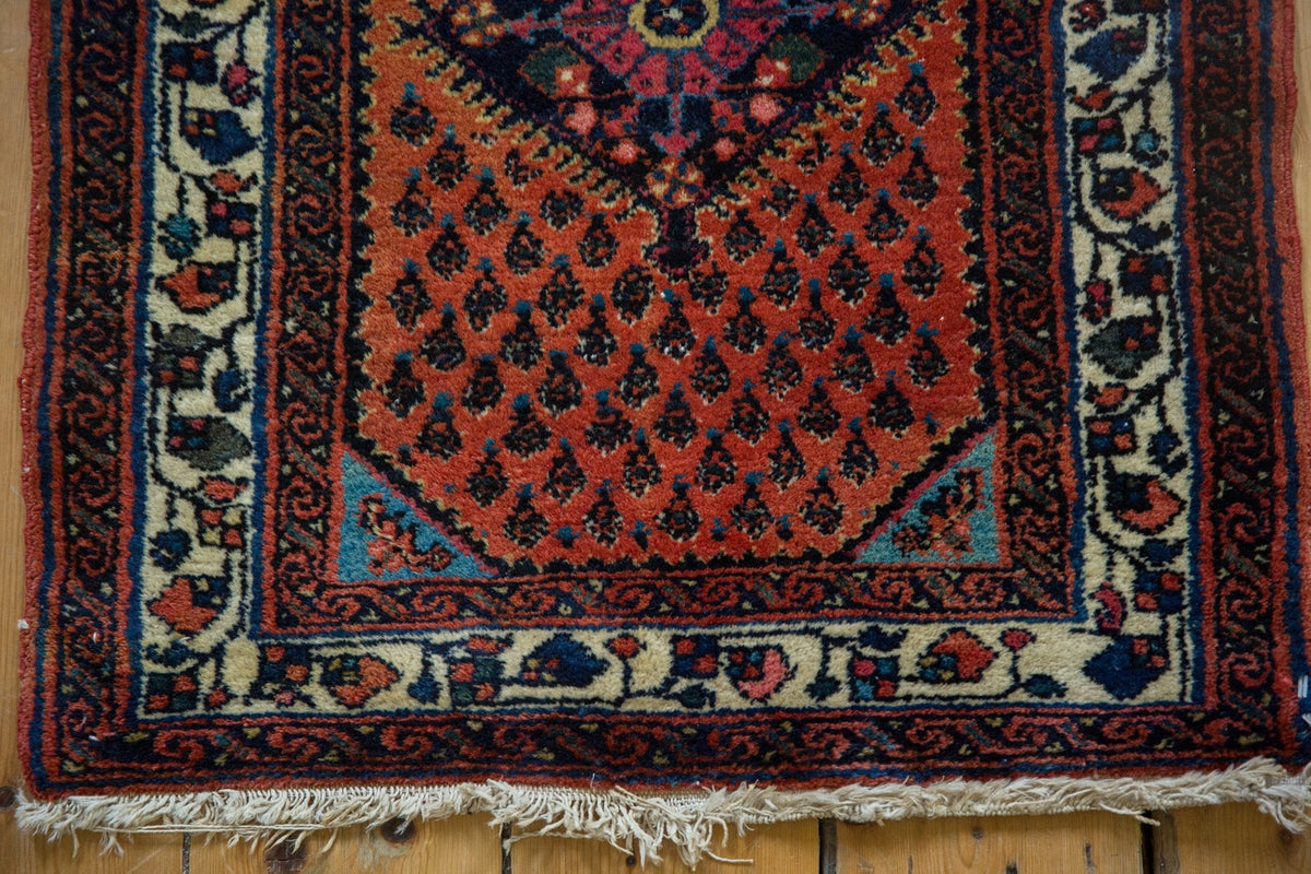 2x2.5 Vintage Engelas Square Rug Mat