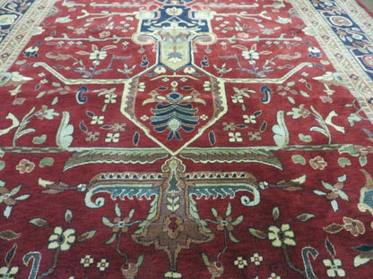 8' x 11' 7" Vintage Power Loomed Couristan European Wool Rug Belgium Forbes Nice