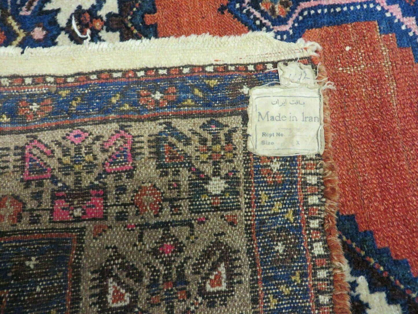 4' X 6' Antique Handmade Turkish Wool Rug Nice