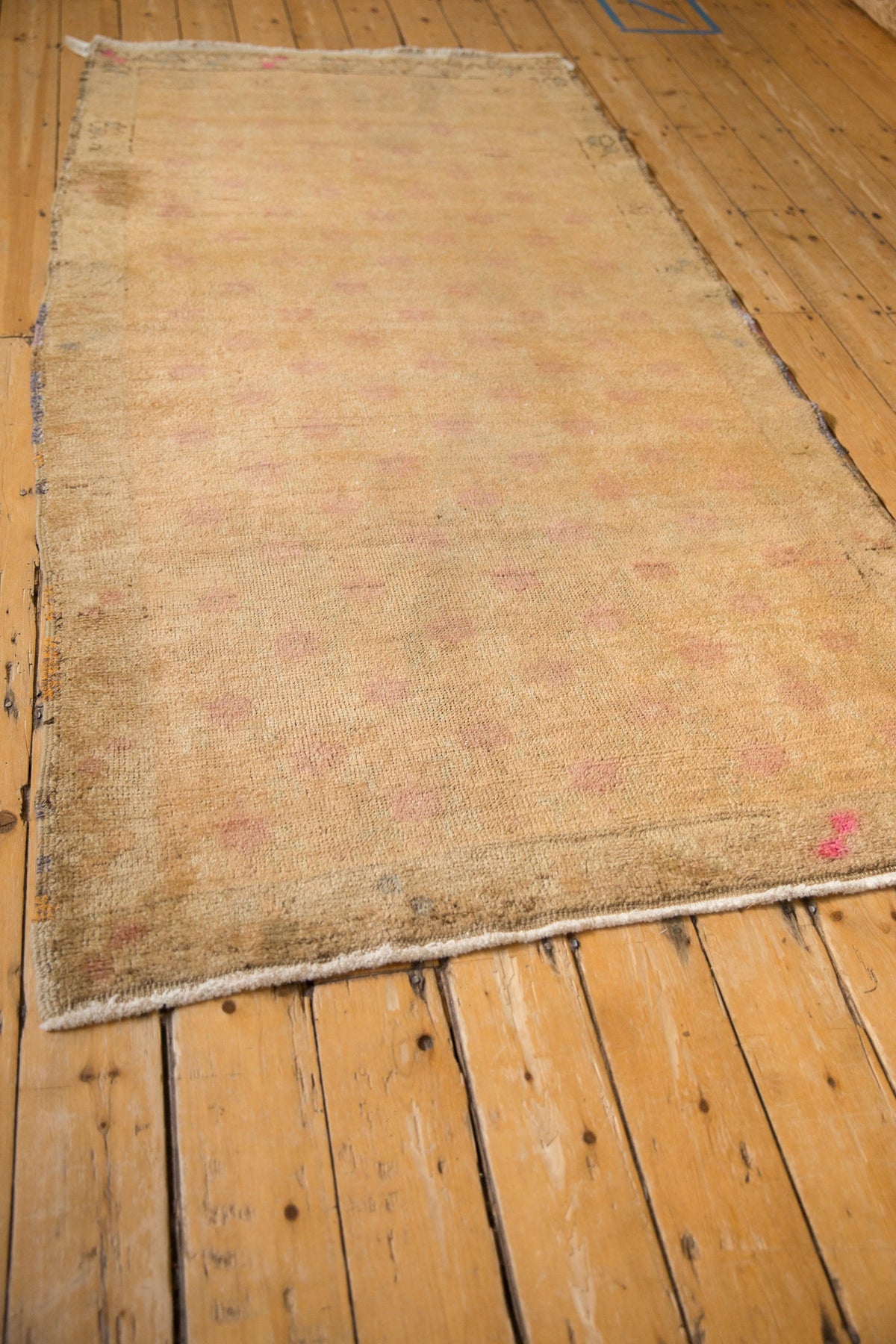 4x8.5 Vintage Distressed Oushak Rug Runner