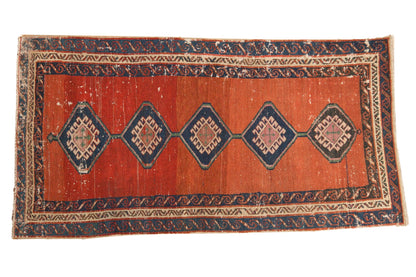 3.5x6.5 Antique Bakshaish Rug