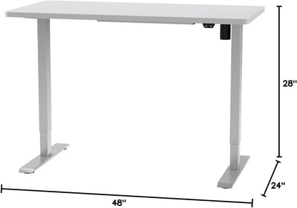 Electric Height Adjustable Standing Desk 48x24 Inches
