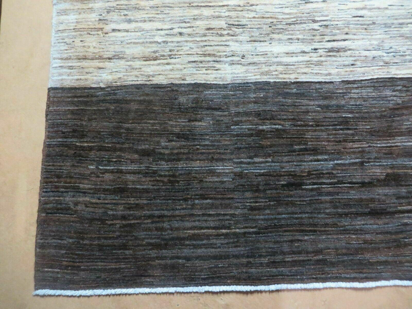 6' 6" X 8' Modern Tibetan Nepal Art Deco Chinese Hand Knotted Wool Rug Nice