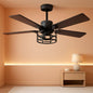 52 Inch Outdoor Ceiling Fan With Remote And Lights