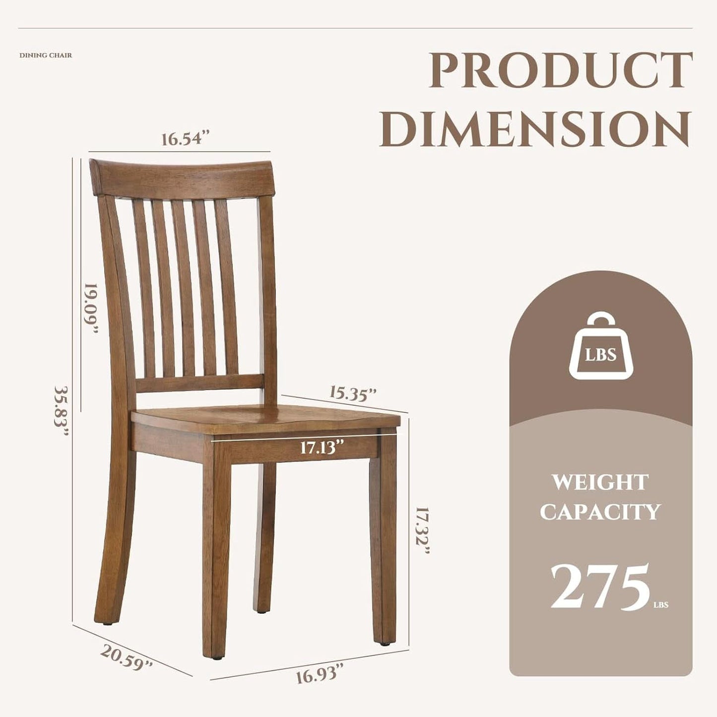 Windsor Spindle Back Dining Chairs Set Of 6 In Light Brown