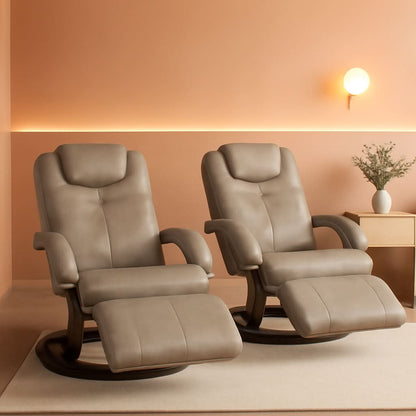 Charles 28 Inch RV Euro Chair Recliner With Swivel Footrest