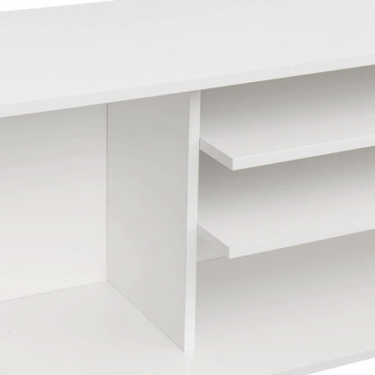 Farmhouse TV Stand for 65 Inch TVs With Storage Cabinet