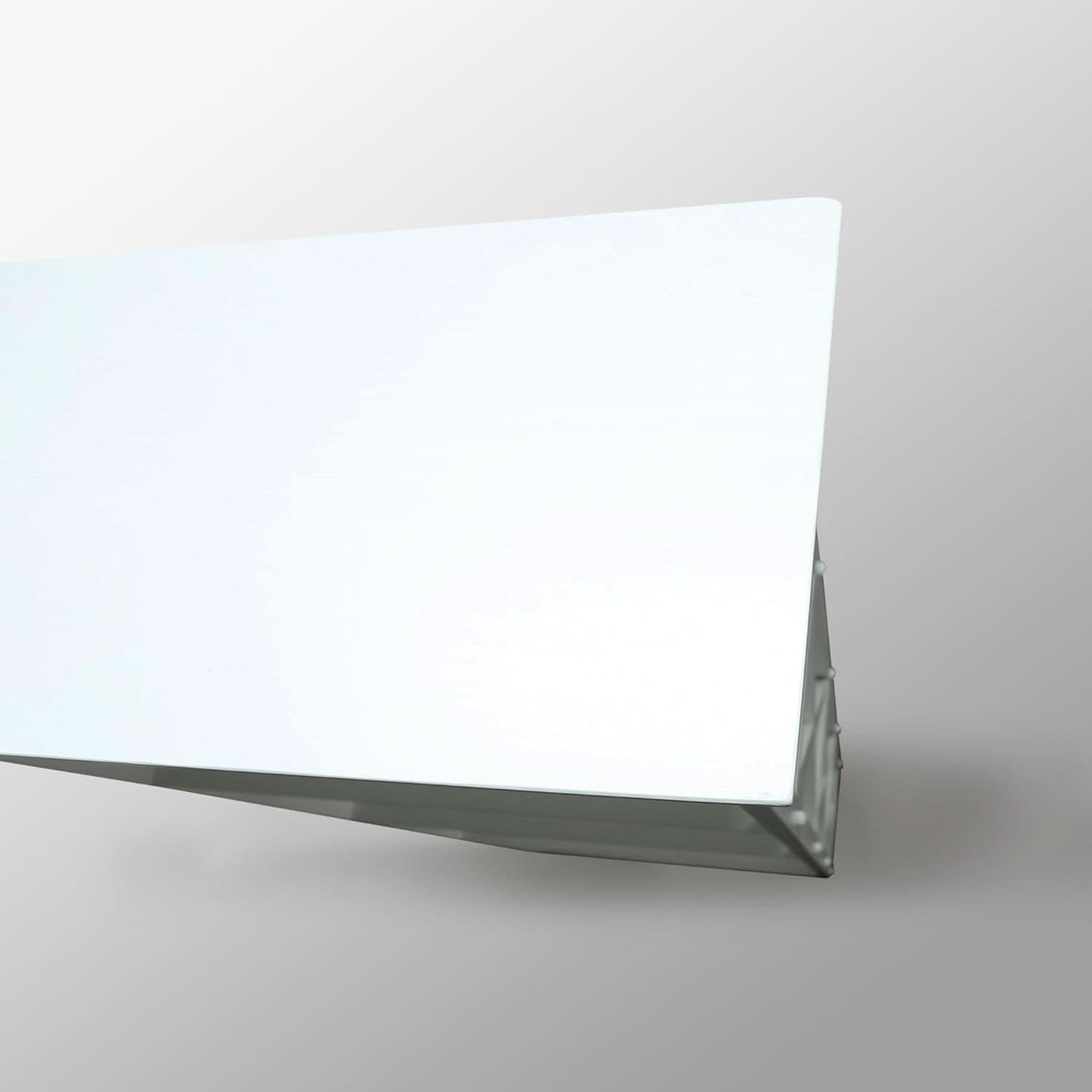 Montego 3 Shelf Bookcase White Modern X Design Storage