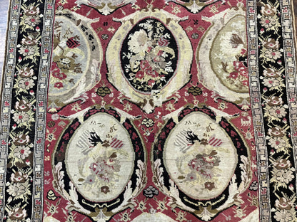 Antique Caucasian Karabakh Rug 5x10