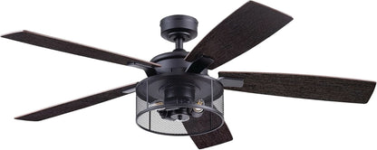 IndustrialStrength 52 Inch Ceiling Fan With LED Light