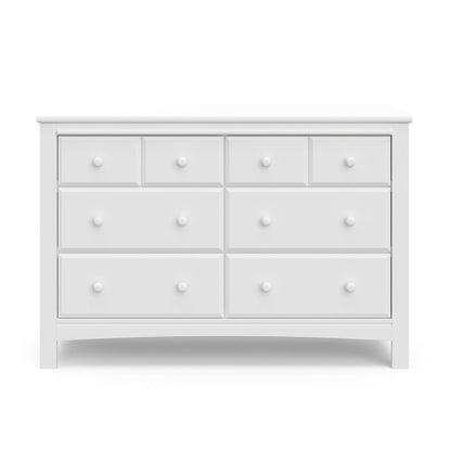 White Six Drawer Dresser For Nursery Organization Solutions