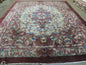 8' X 10' Vintage Handmade Chinese Art Deco Peking Nichols Wool Rug Flowers Nice
