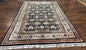 Indo Persian Bidjar Rug 6x10, Vintage Handmade Wool Carpet, Allover Pattern