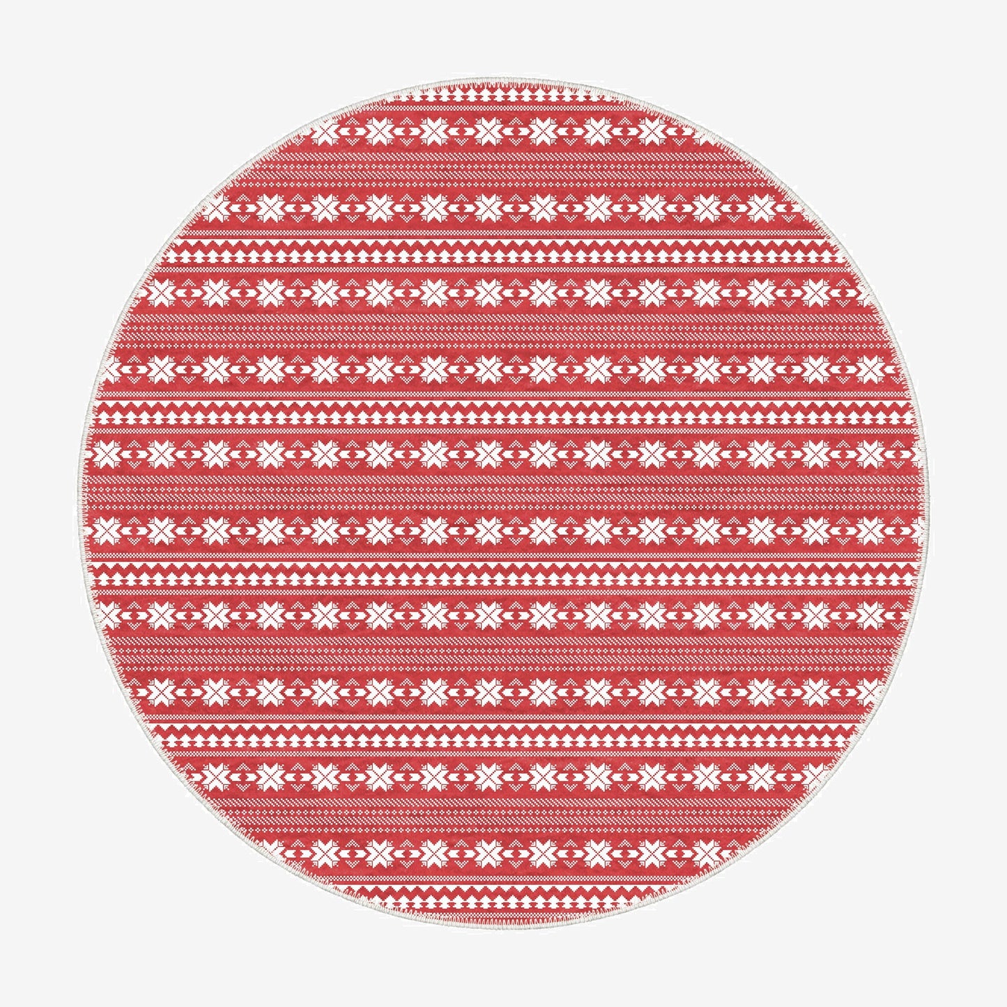 Lavender Christmas Rug