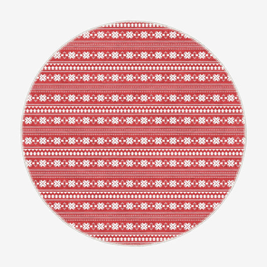 Lavender Christmas Rug