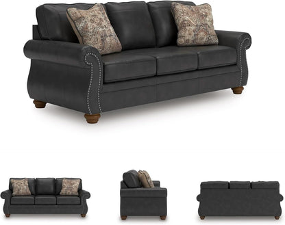 Queen Sofa Sleeper Anthracite Black Memory Foam Ultra