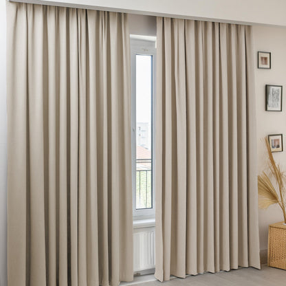 Blackout Beige Curtain