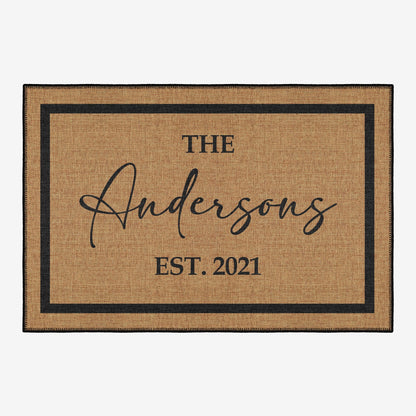 Customizable Door Mat