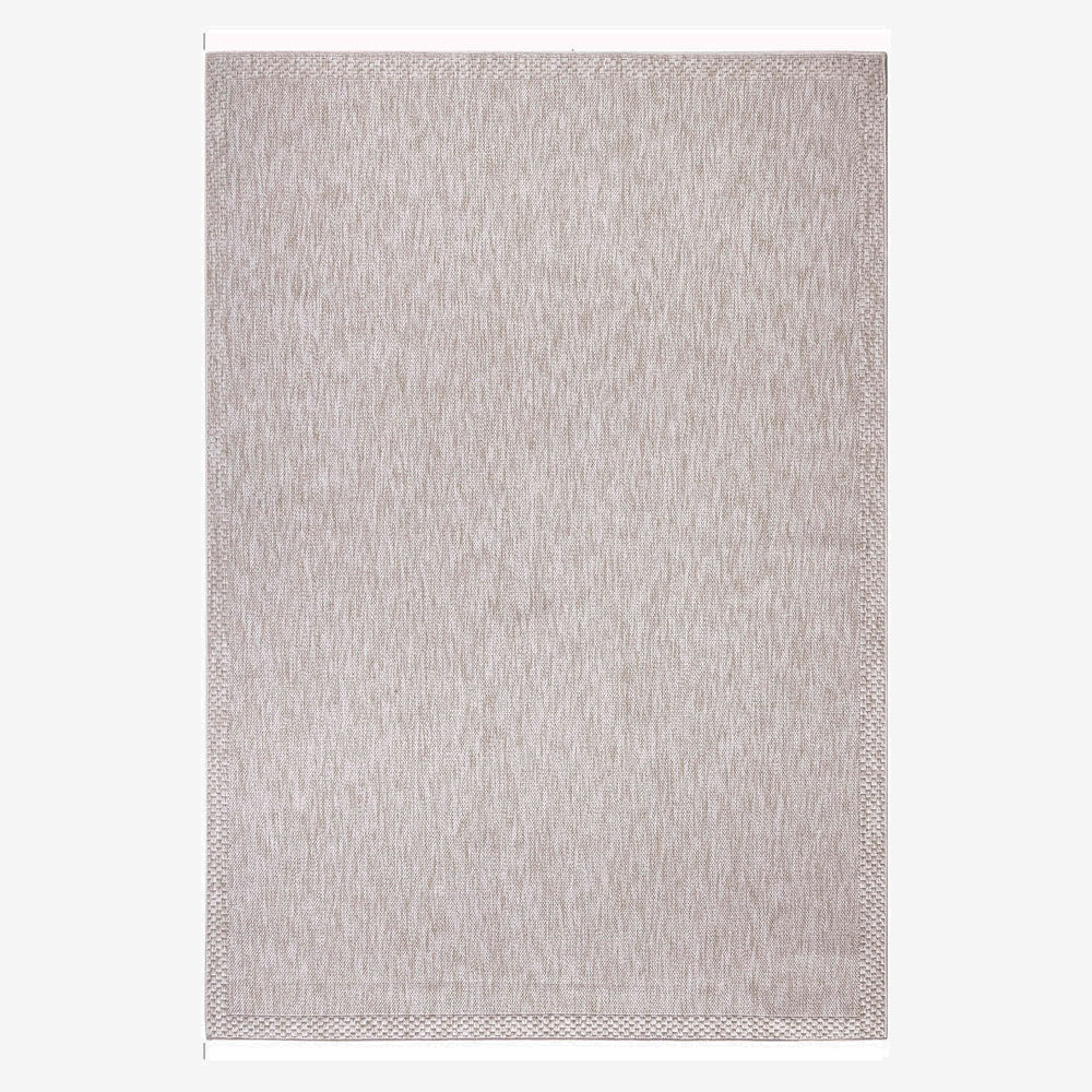 Zest Cream Machine Woven Rug