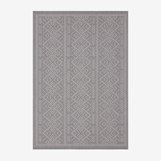 Brisk Grey Machine Woven Rug