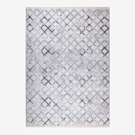 Thrive Grey Machine Woven Rug