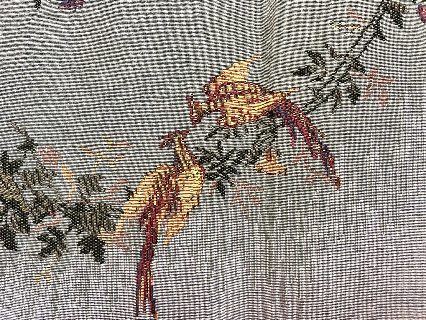 Vintage Tapestry 4 x 5.6, Adorned Elephant Pictorial