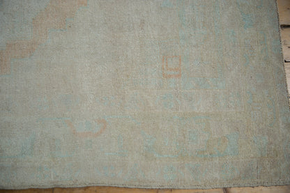 5x9.5 Vintage Distressed Oushak Carpet
