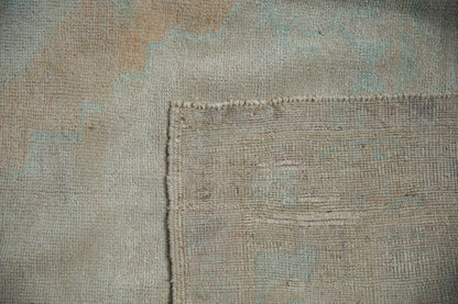 5x9.5 Vintage Distressed Oushak Carpet