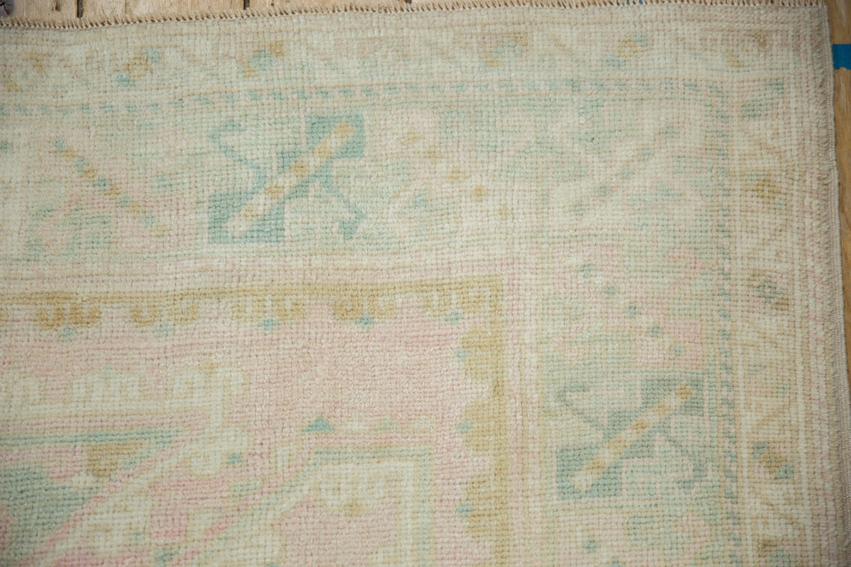 6x9 Vintage Distressed Oushak Carpet