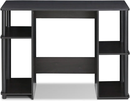 JAYA Computer Study Desk With Open Storage Espresso Finish