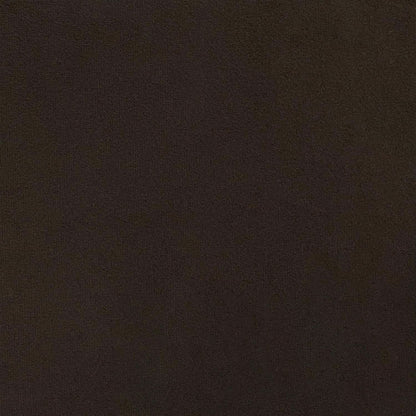 Brown Velvet Upholstered Ottoman With Concealed Storage
