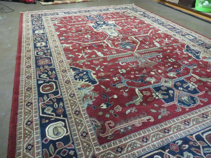 8' x 11' 7" Vintage Power Loomed Couristan European Wool Rug Belgium Forbes Nice