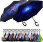49 To 56 Inch Inverted Umbrella With C Shape Handle