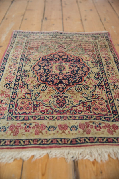 2x3 Antique Kerman Rug Mat