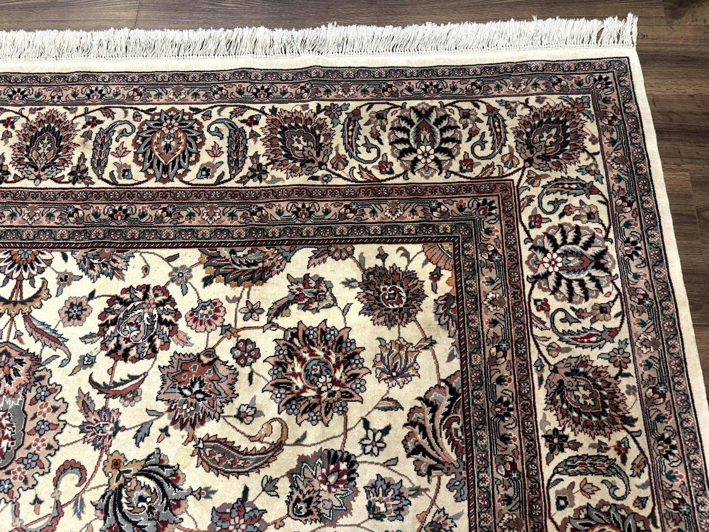 Pak Persian Rug 9x12, Allover Pattern, Fine Handmade Oriental Carpet