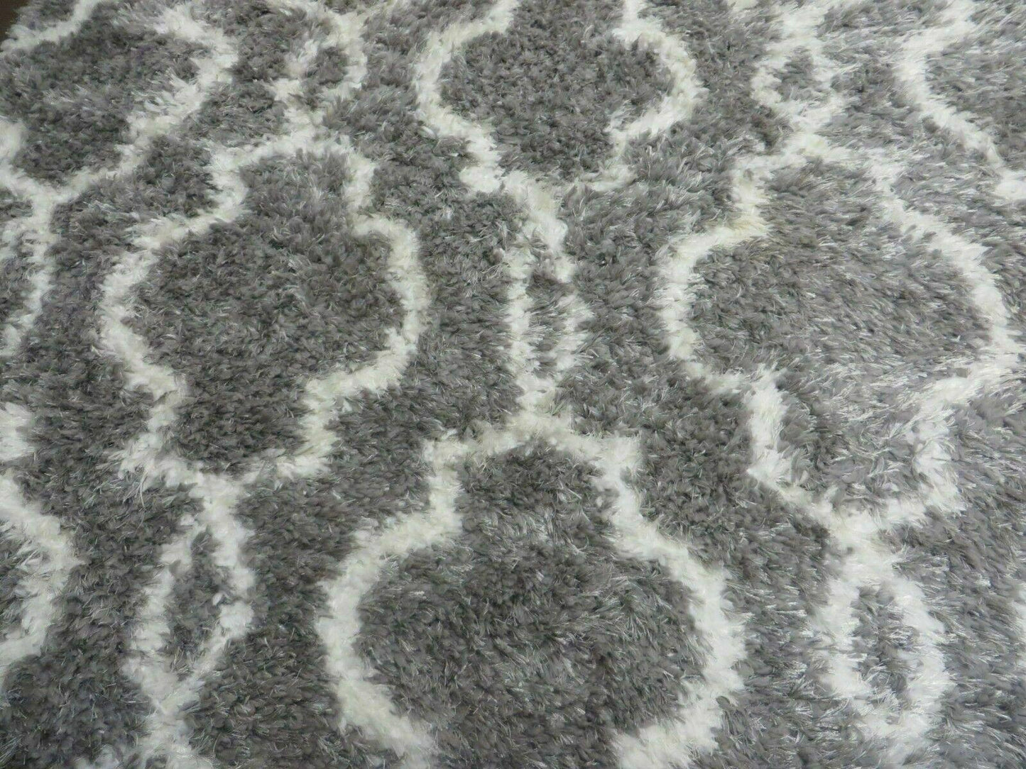 5' X 7' Modern Contemporary Israel Made Glimmer 205-45 Shag Rug Acrylic Bohemian Boho Home Décor