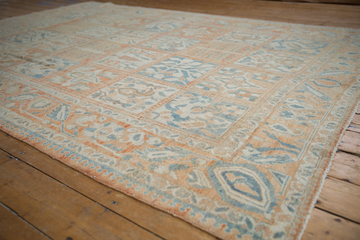 6.5x9.5 Vintage Distressed Bakhtiari Carpet