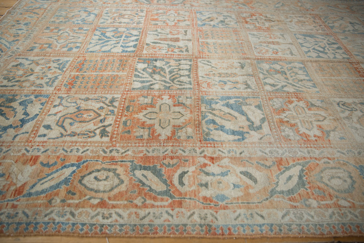 6.5x9.5 Vintage Distressed Bakhtiari Carpet
