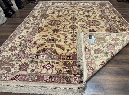 8.8 x 10.6 Karastan Agra Rug #704, Original 700 Series, Discontinued, Wool Pile, Vintage, Rare