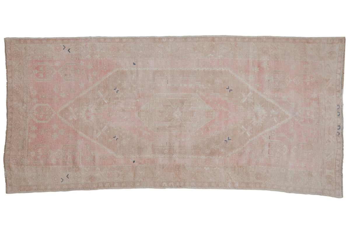 4x8 Vintage Distressed Oushak Rug Runner