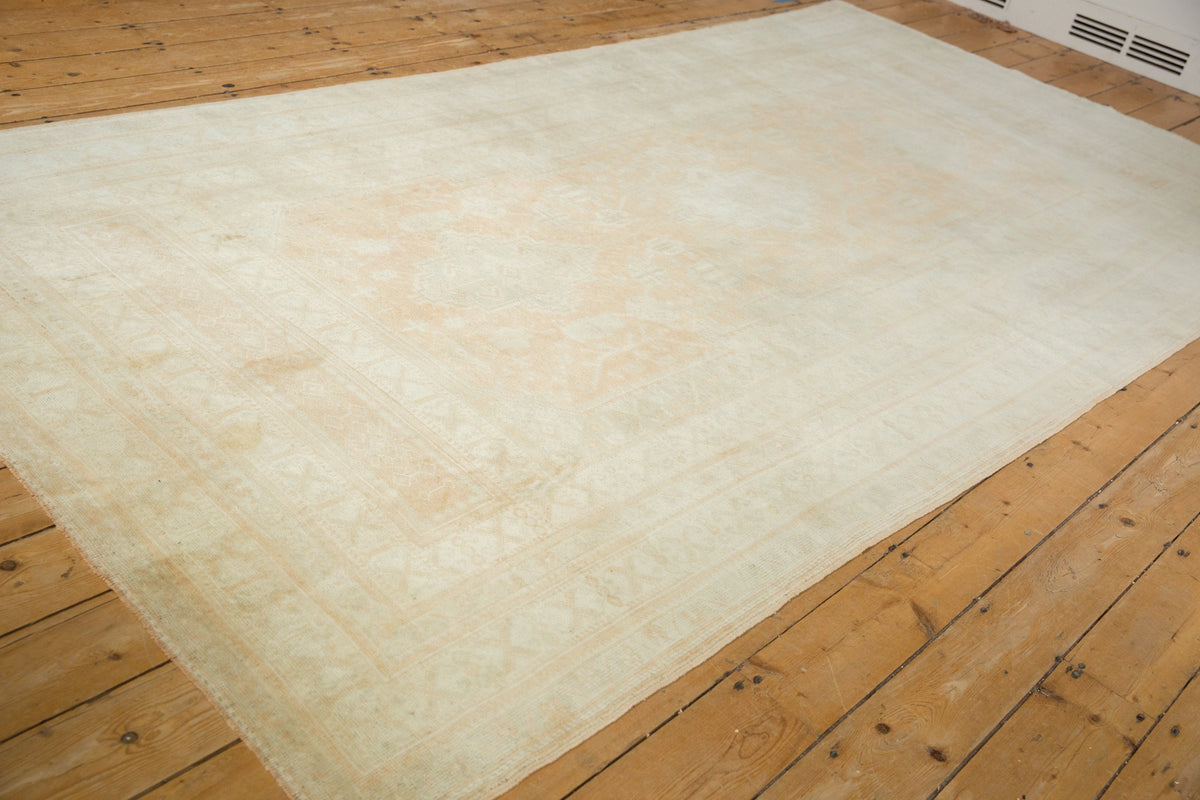 6x11.5 Vintage Distressed Oushak Carpet