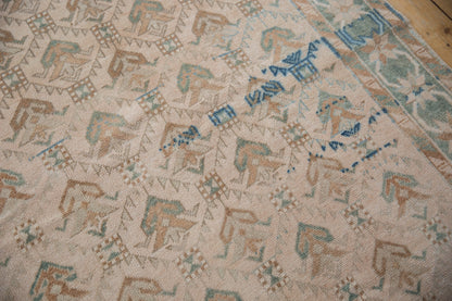 5x10.5 Vintage Distressed Oushak Rug Runner
