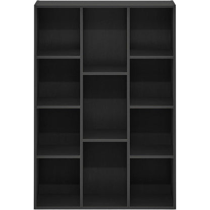 Luder 11-Cube Bookcase Blackwood Modern Living Room